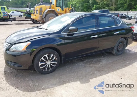 2015 Nissan Sentra Sv from USA, damaged, VIN 3N1AB7APXFY302867